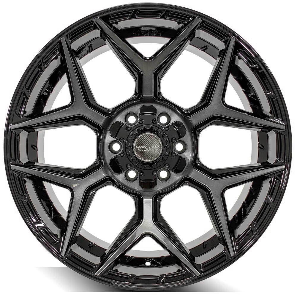 4PLAY Gen3 4P06 20x10 6x135mm & 6x5.5" -18et in Brushed Black-SR1 Performance