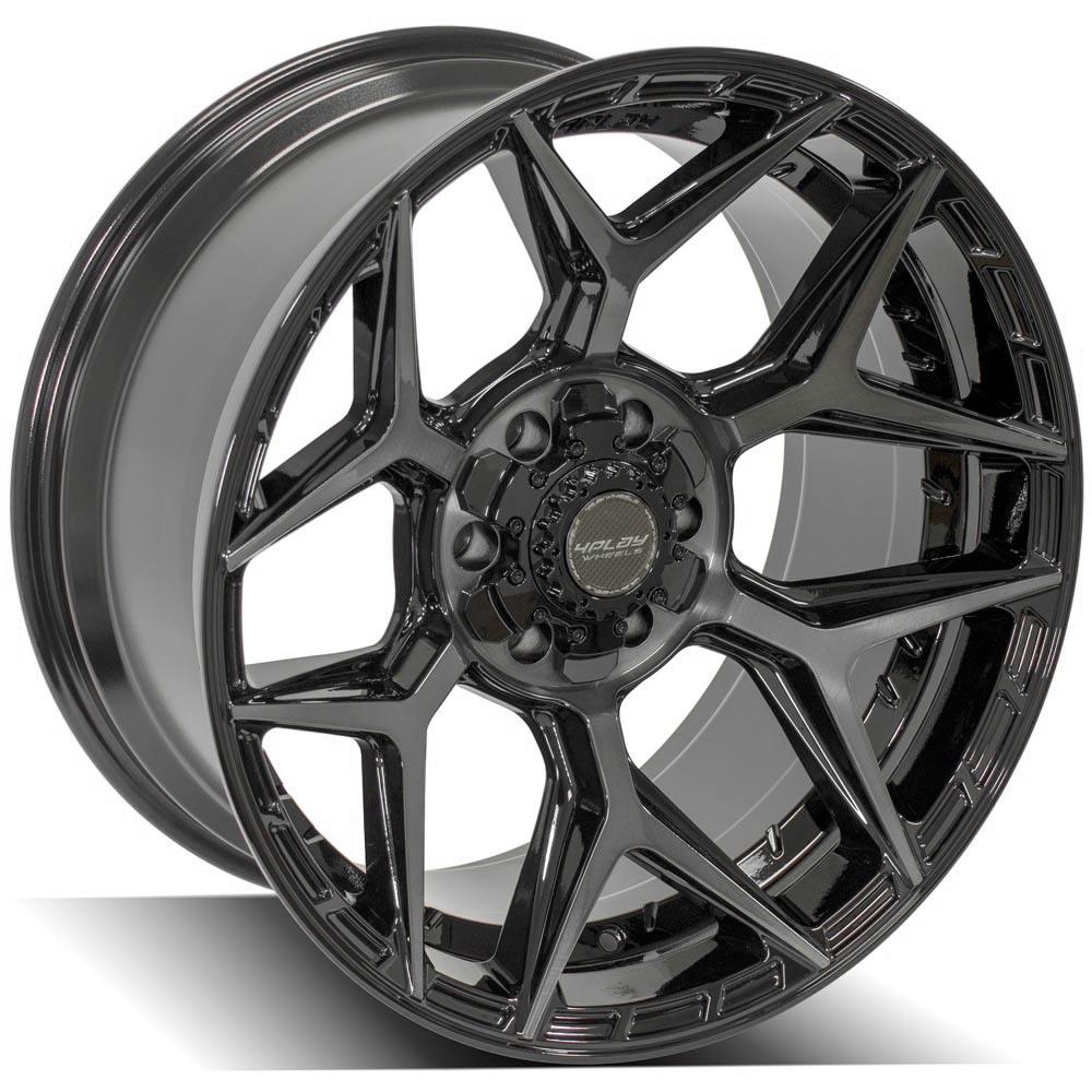 4PLAY Gen3 4P06 20x10 6x135mm & 6x5.5" -18et in Brushed Black-SR1 Performance