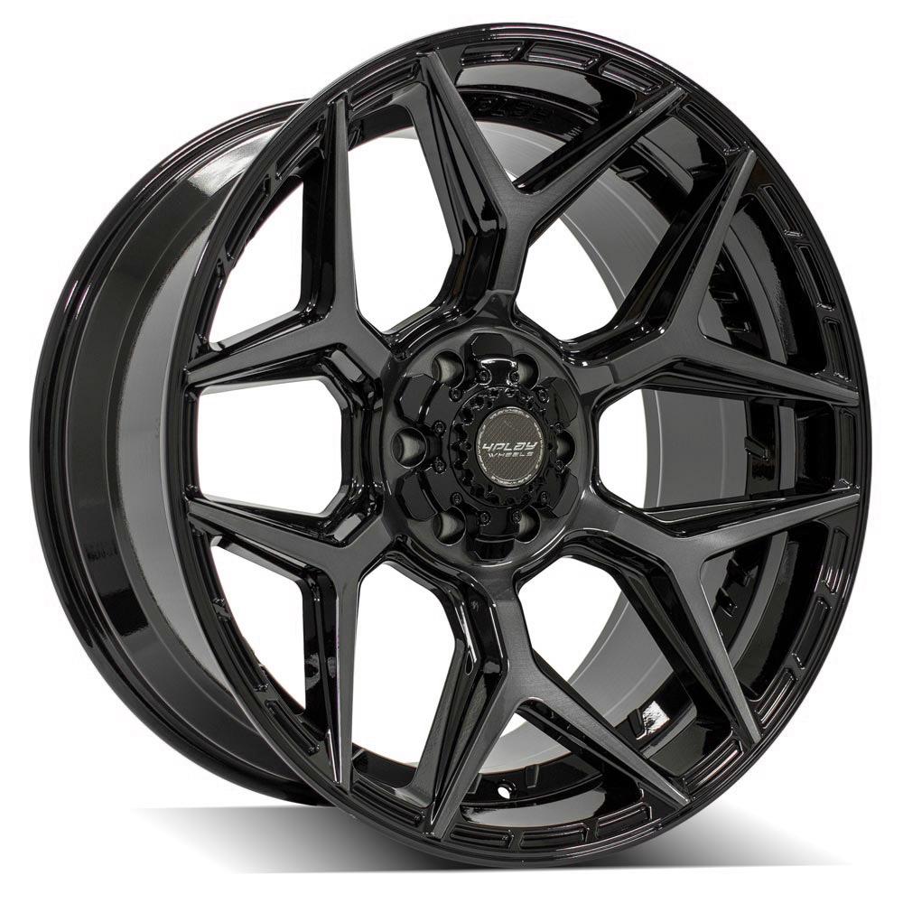4PLAY Gen3 4P06 22x10 6x135mm & 6x5.5" -18et in Brushed Black-SR1 Performance