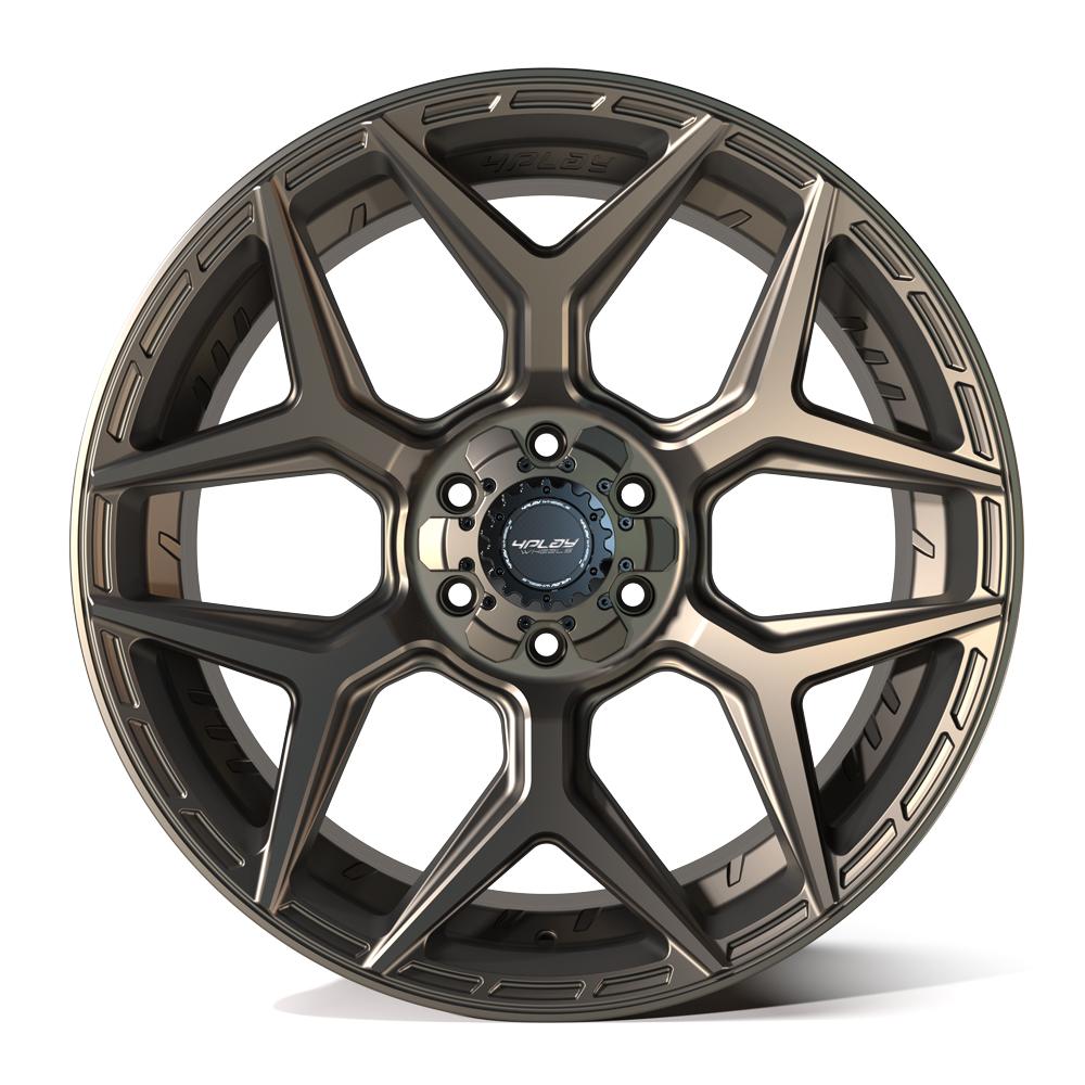 4PLAY Gen3 4P06 22x10 6x135mm & 6x5.5" -18et in Bronze-SR1 Performance