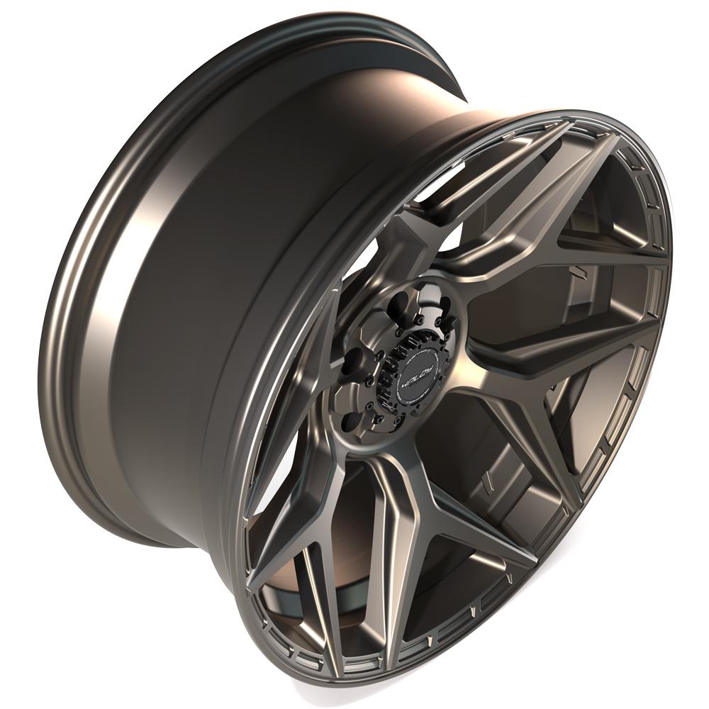 4PLAY Gen3 4P06 22x10 6x135mm & 6x5.5" -18et in Bronze-SR1 Performance