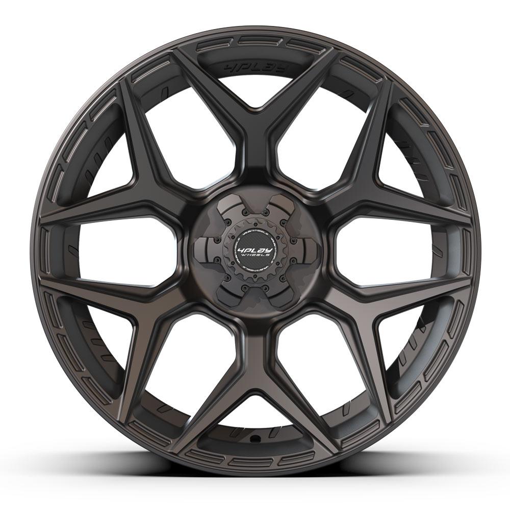 4PLAY Gen3 4P06 22x12 6x5.5 & 6x135mm -44et in Satin Black-SR1 Performance