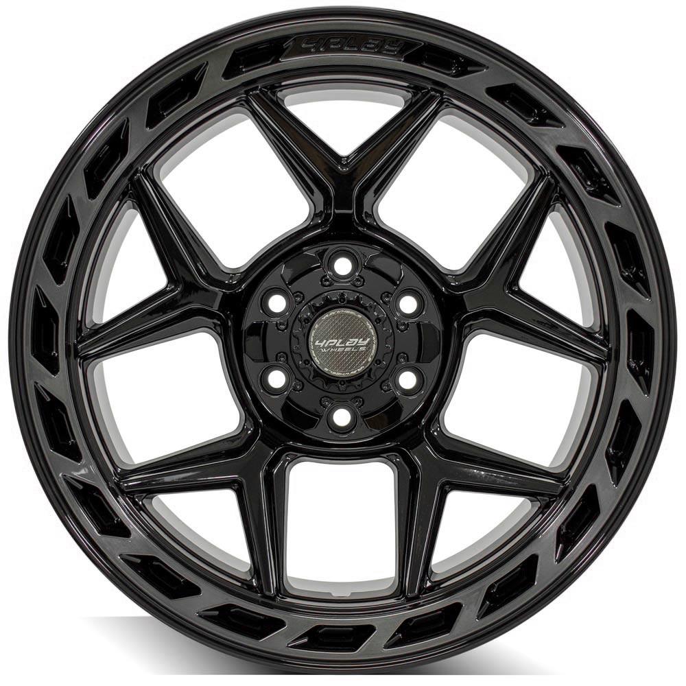 4PLAY Gen3 4P55 20x10 6x135mm & 6x5.5" -18et in Brushed Black-SR1 Performance