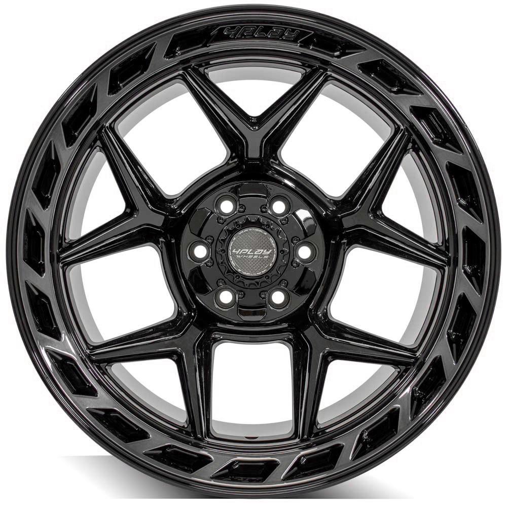 4PLAY Gen3 4P55 20x12 6x135mm & 6x5.5" -44et in Brushed Black-SR1 Performance