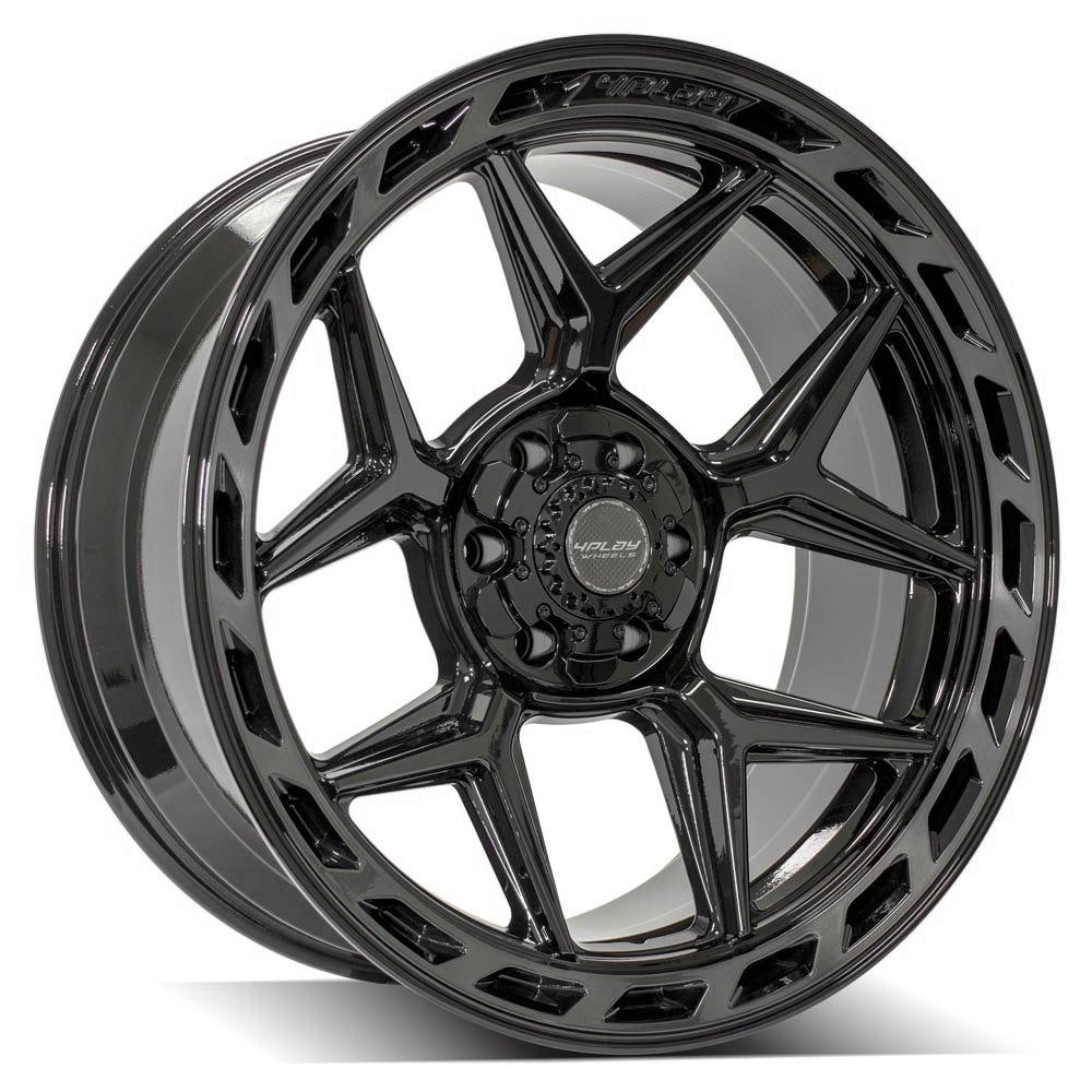 4PLAY Gen3 4P55 22x10 6x135mm & 6x5.5" -18et in Brushed Black-SR1 Performance