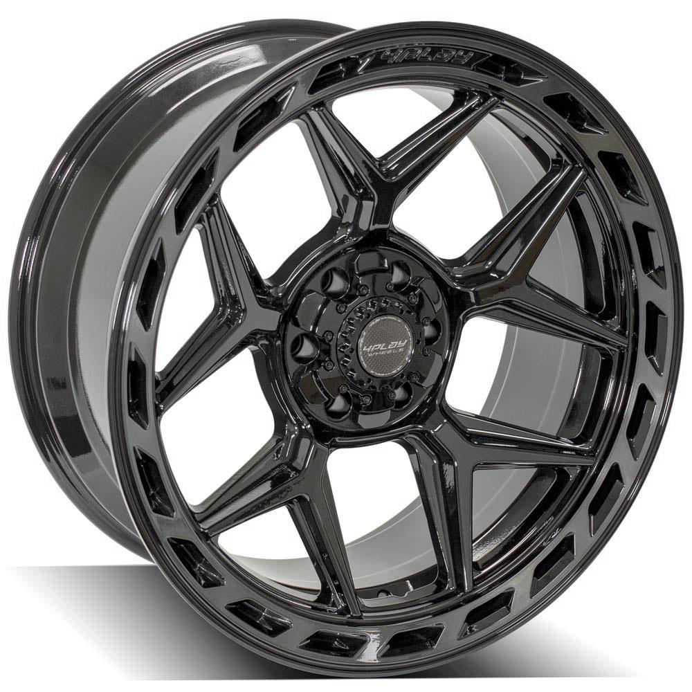 4PLAY Gen3 4P55 22x10 6x135mm & 6x5.5" -18et in Brushed Black-SR1 Performance