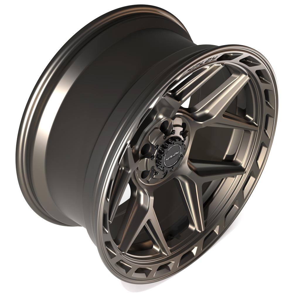 4PLAY Gen3 4P55 22x10 6x135mm & 6x5.5" -18et in Bronze-SR1 Performance