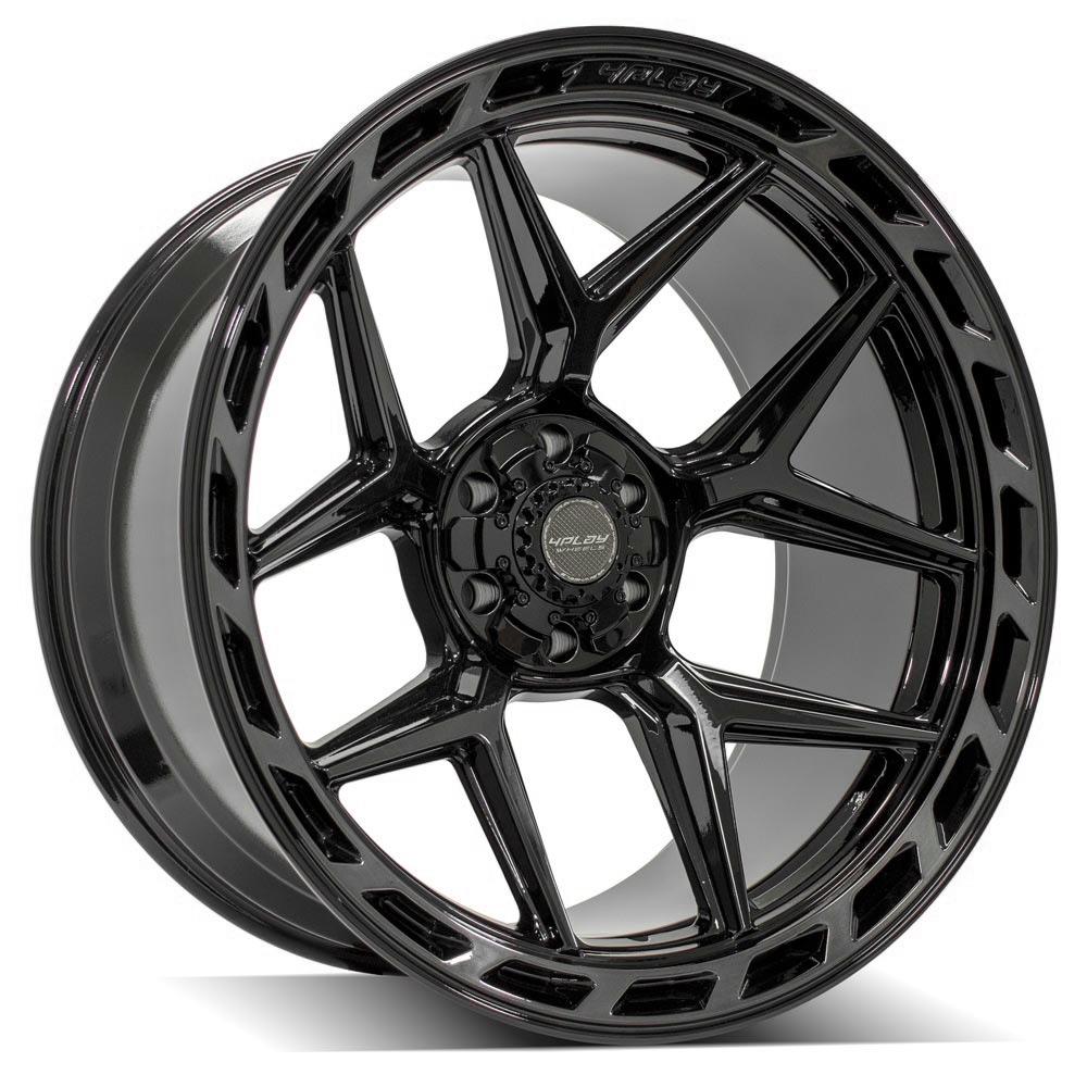 4PLAY Gen3 4P55 24x12 6x135mm & 6x5.5" -44et in Brushed Black-SR1 Performance