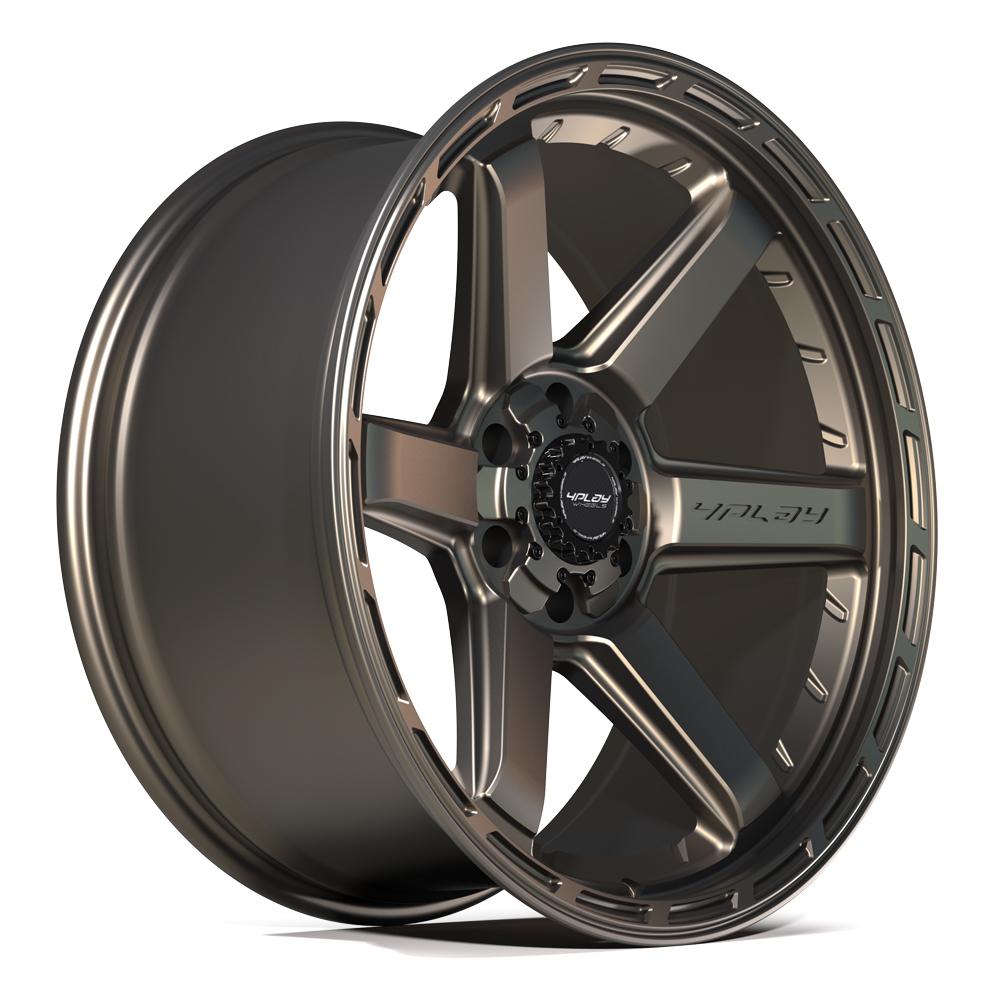 4PLAY Gen3 4P63 22x10 6x135mm & 6x5.5" -18et in Bronze-SR1 Performance