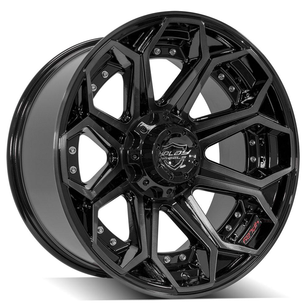 4PLAY Gen2 4P80R 20x10 5x5" & 5x5.5" -24et in Brushed Black-SR1 Performance