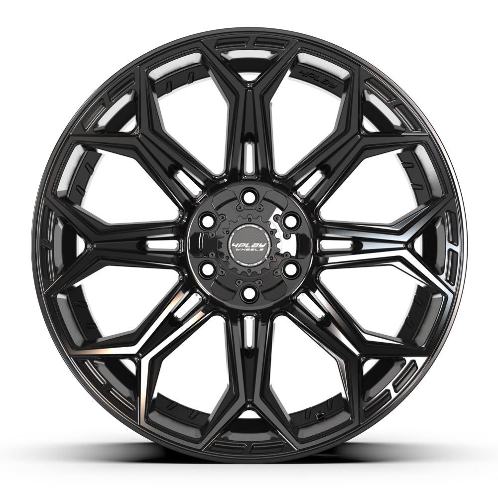 4PLAY Gen3 4P83 22x10 6x5.5 & 6x135mm -18et in Gloss Black-SR1 Performance