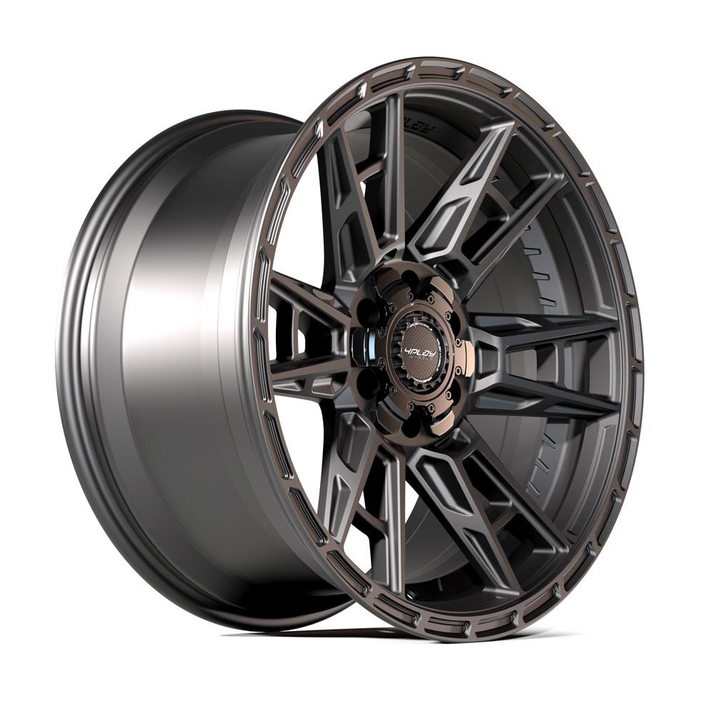 4PLAY Sport2.0 4PS20 17x9 6x135mm & 6x5.5" +18et in Satin Black-SR1 Performance
