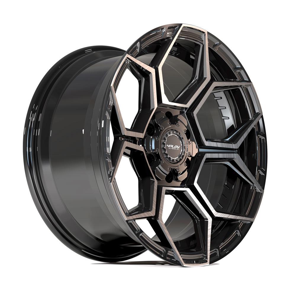 4PLAY Sport2.0 4PS26 20x9 6x135mm & 6x5.5" +18et in Brushed Black-SR1 Performance