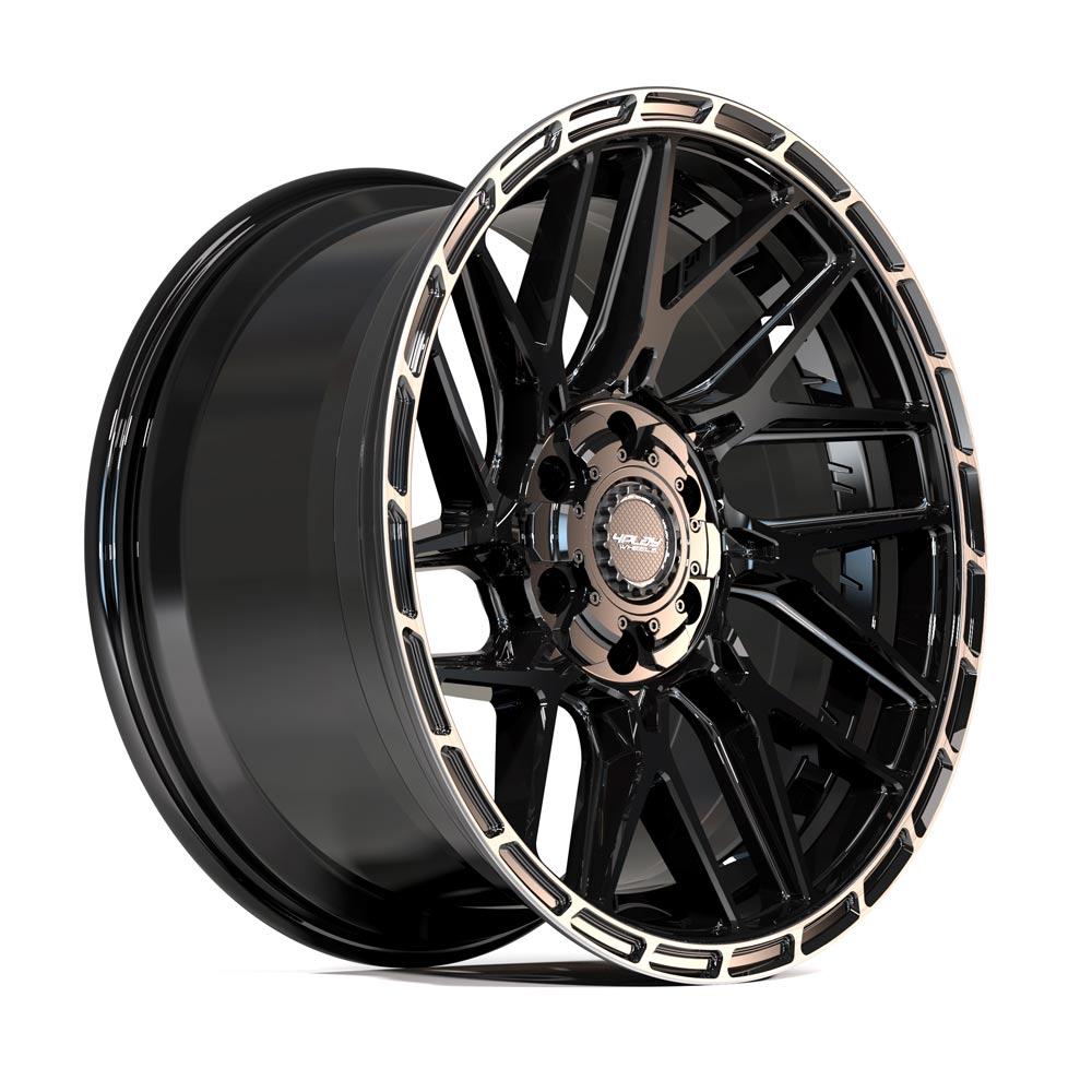 4PLAY Sport2.0 4PS28 22x10 6x135mm & 6x5.5" +0et in Brushed Black-SR1 Performance