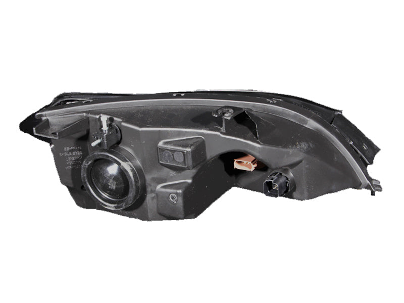 ANZO 2005-2007 Ford Focus Crystal Headlights Black-SR1 Performance