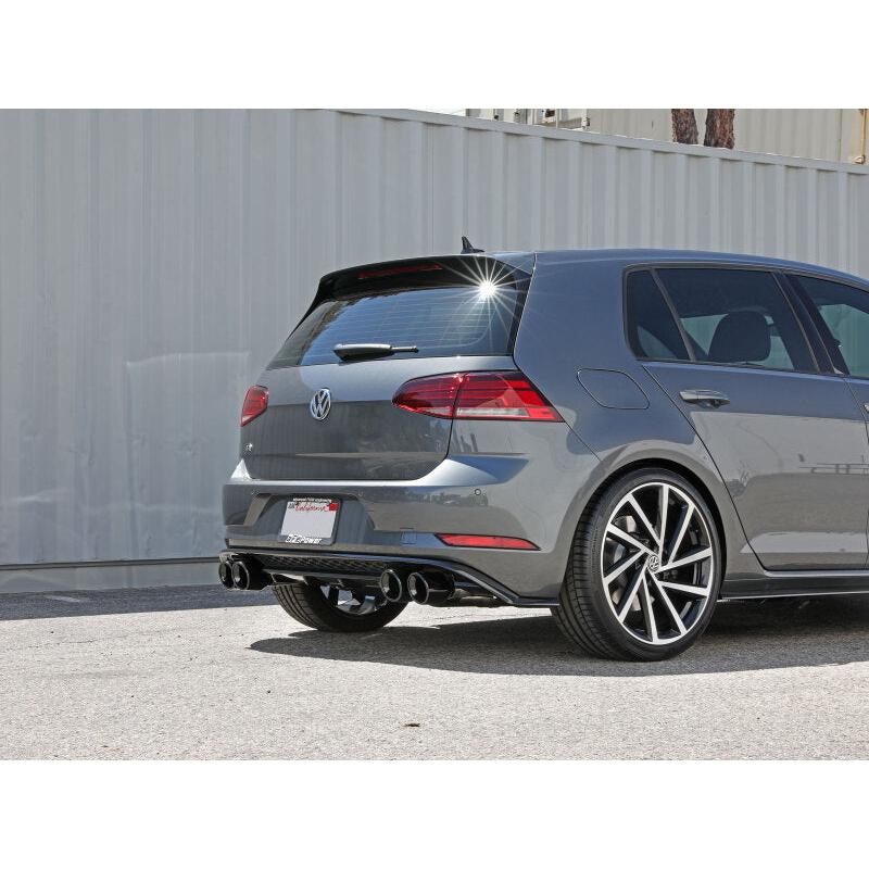 afe POWER MACH Force-Xp 15-19 Volkswagen Golf R L4-2.0L(T) 304 SS Cat-Back Exhaust System - Black-SR1 Performance