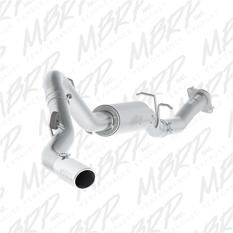 MBRP 07-10 Chevy/GMC 2500HD PU 6.0L V8 3.5in Single Side Exit Alum Cat Back Perf Exhaust-SR1 Performance
