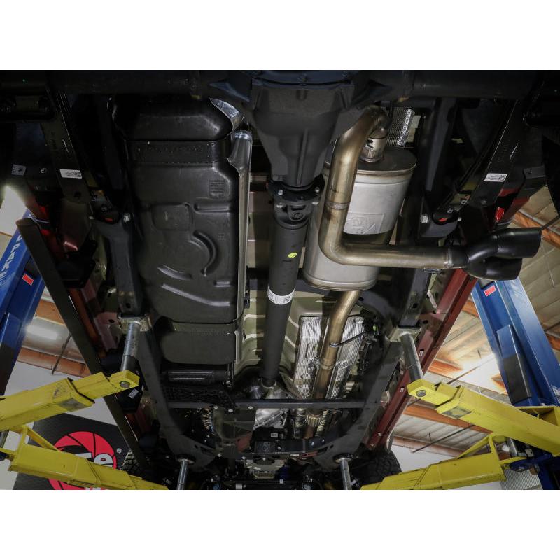 AFE 23-24 L4 GM Colorado/Canyon Rebel Series 3 IN 304 Stainless Steel Cat-Back System w/Black Tip-SR1 Performance
