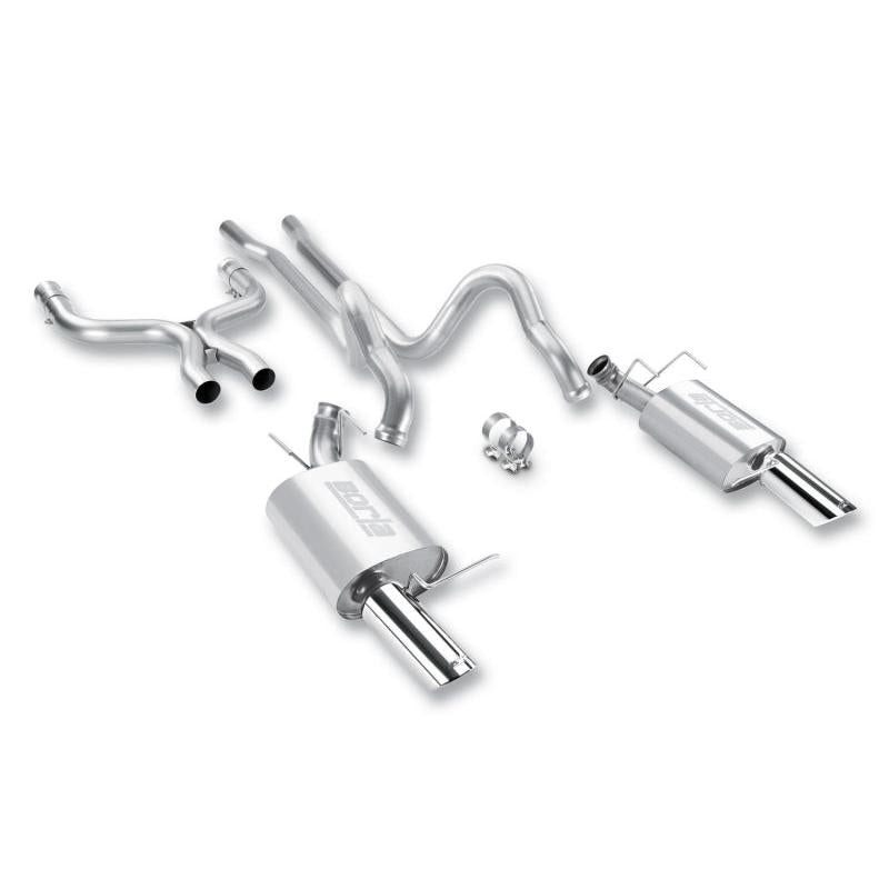 Borla 2011-2012 Mustang GT 5.0L 8cyl 6spd RWD Agressive ATAK Catback Exhaust-SR1 Performance