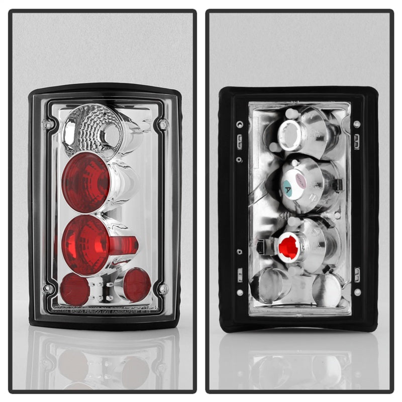 Spyder Ford Excursion 00-06/Econoline 150/250/350/450/550 95-06 Euro Tail Lights Chrm ALT-YD-FEC00-C-SR1 Performance
