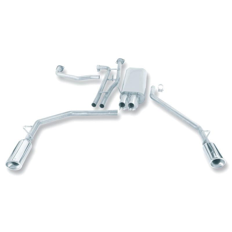 Borla 04-15 Nissan Titan 5.6L-V8 2&4WD Catback Exhaust System-SR1 Performance