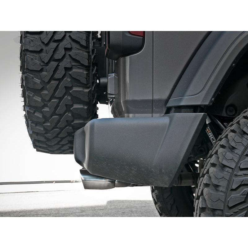 aFe Rebel Series 2.5in 304 SS Cat-Back Exhaust w/ Polished Tip 18-20 Jeep Wrangler (JL)-SR1 Performance