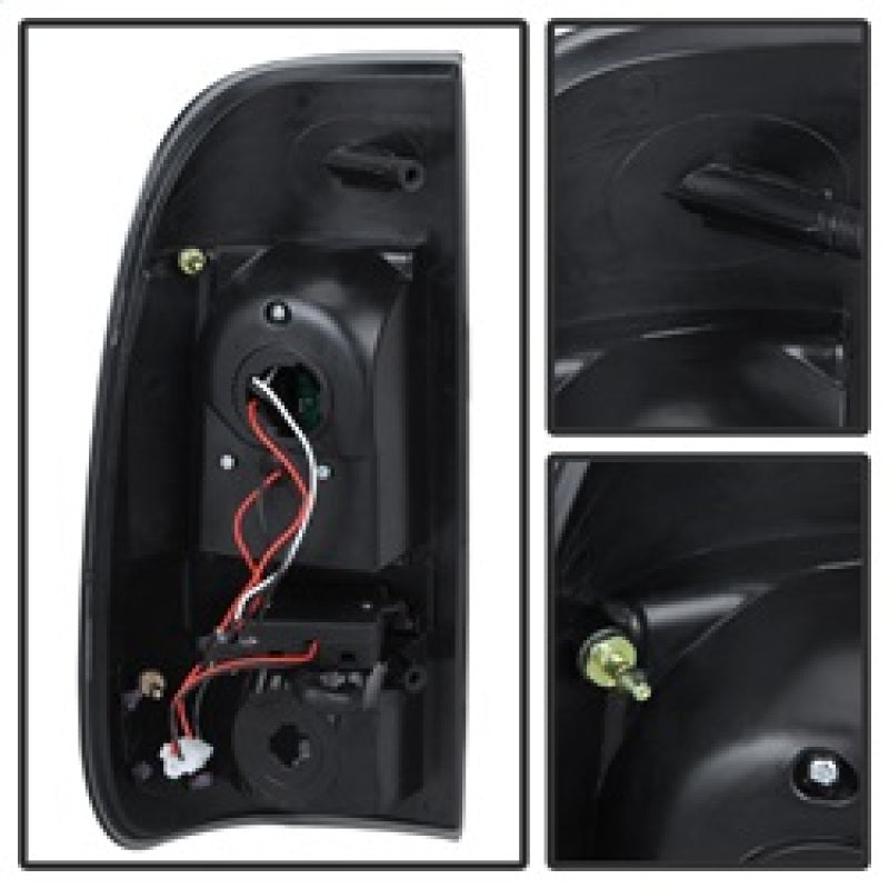 Xtune Ford Super Duty 08-15 LED Tail Lights Black ALT-JH-FS08-LED-BK-SR1 Performance