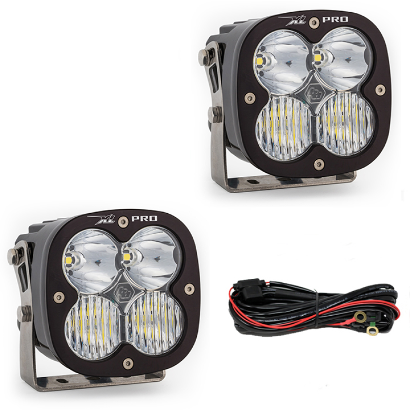 Baja Designs Jeep JL/JT Rubicon Steel Bumper LED Light Kit XL Pro-SR1 Performance