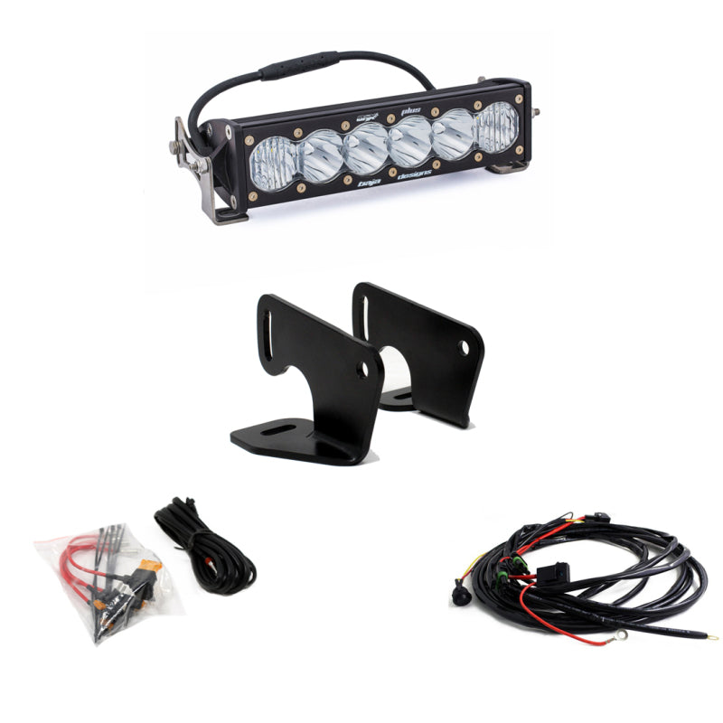 Baja Designs Polaris RZR Pro XP Hood Light Mount Kit 10in OnX6+-SR1 Performance