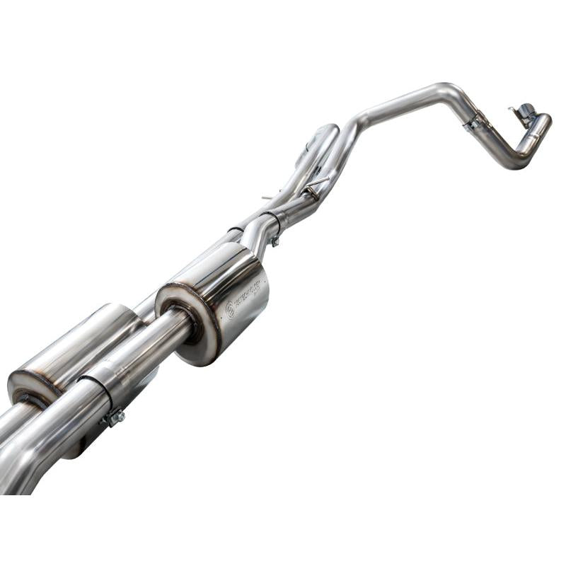 AWE 4th Gen GM 1500 6.2L Catback Split Rear Exit (w/ Bumper Cutouts) - OE Tips-SR1 Performance