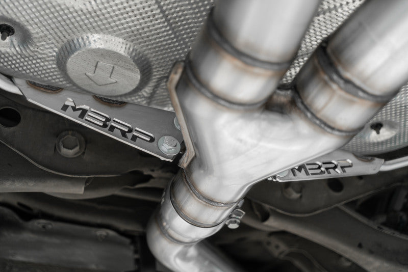 2019+ MBRP Hyundai Veloster Turbo Cat Back - T304 Stainless - Carbon Fiber Tip-SR1 Performance