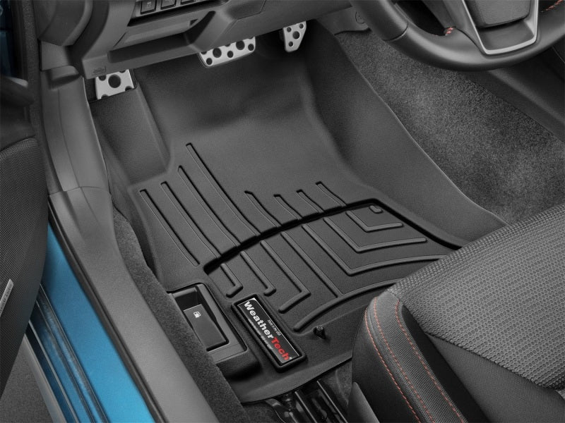 WeatherTech DigitalFit Front FloorLiner for Subaru Impreza and Crosstrek 2017-2018 – Black