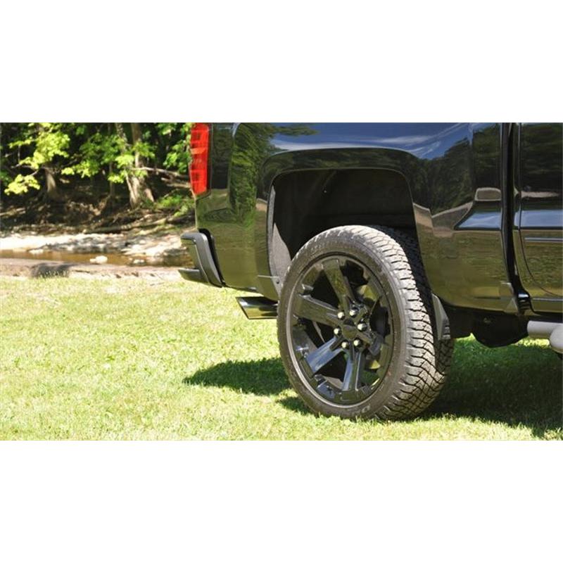 Corsa 2014-19 Chevy Silverado Cred Cab/Standard Bed 1500 5.3L V8 Polished Sport Single Side Exhaust-SR1 Performance