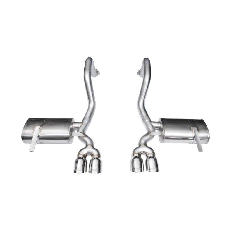 Corsa 1997-2004 Chevrolet Corvette C5 Z06 5.7L V8 Polished Xtreme Axle-Back Exhaust-SR1 Performance