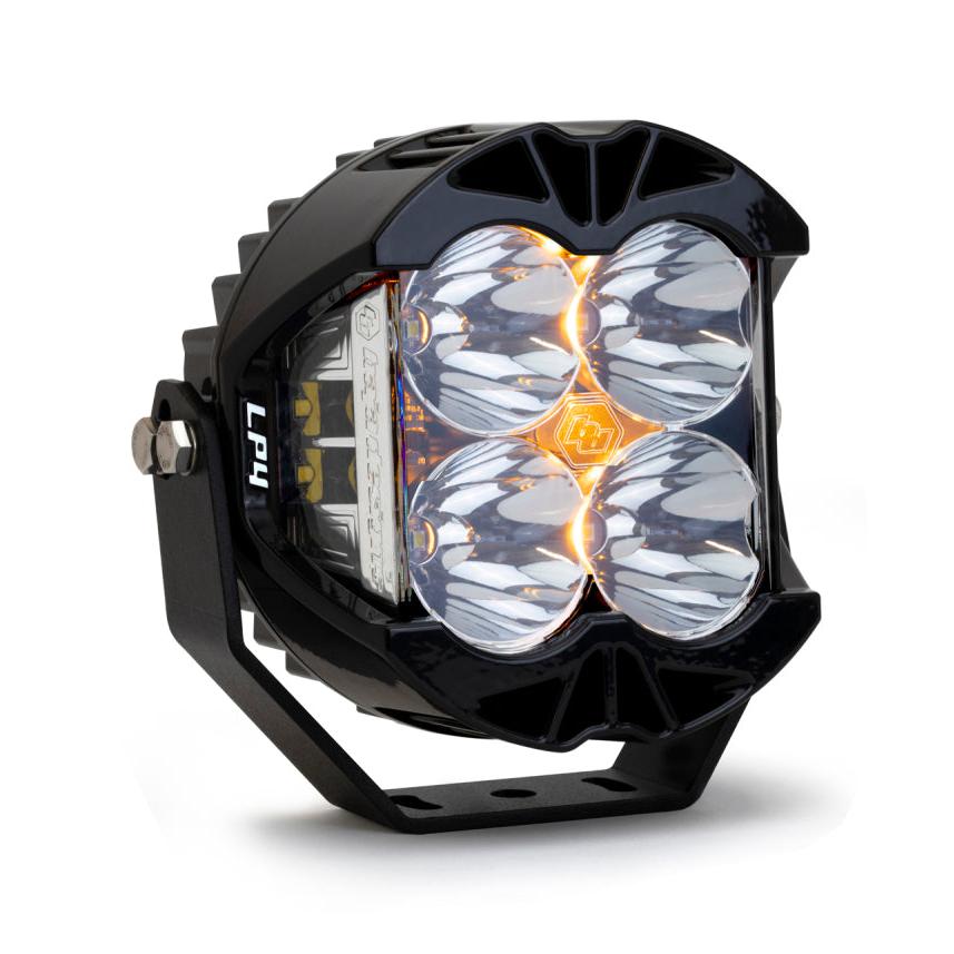 Baja Designs LP4 Pro Spot LED - Clear-SR1 Performance