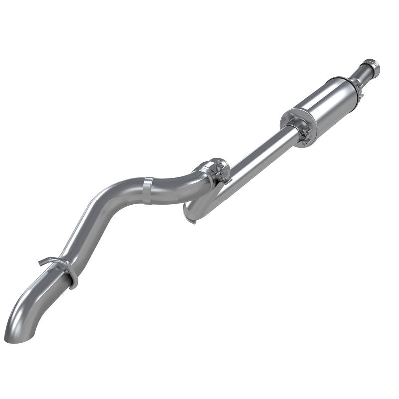 MBRP 18-20 Jeep Wrangler JL 2.5in Single Rear Exit Cat Back Exhaust - Aluminum-SR1 Performance