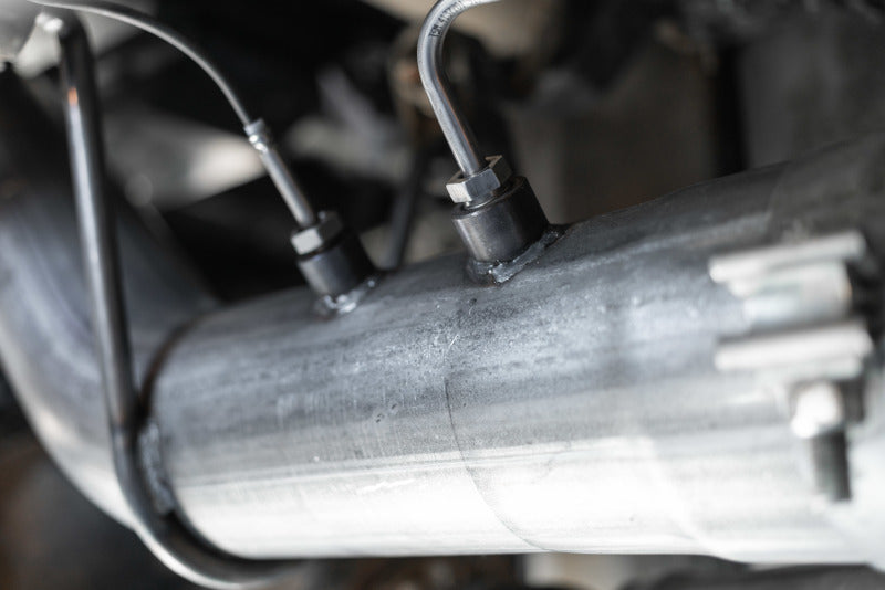 MBRP 2020+ GMC/Chevy 2500/3500 6.6L Duramax 4in Mand Bent Tubing AL-Ser Cat Back Single Side - Alum-SR1 Performance