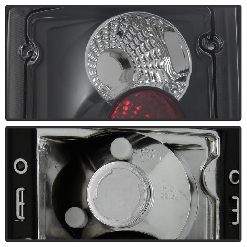 Spyder Ford Excursion 00-06/Econoline 150/250/350/450/550 95-06 Euro Tail Lights Blk ALT-YD-FEC00-BK-SR1 Performance