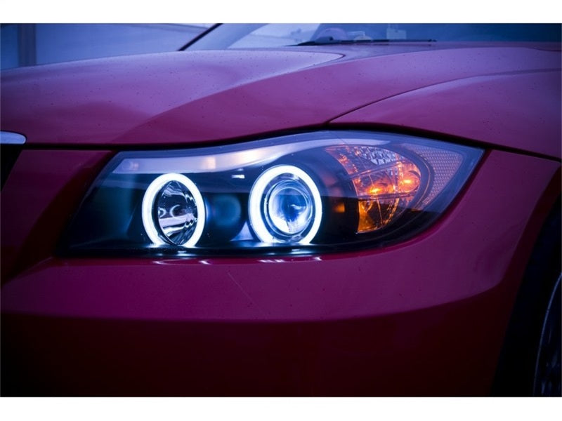 Spyder BMW E90 3-Series 06-08 4DR Projector CCFL Halo - Eyebrow Bulb Blk- PRO-YD-BMWE9005-CCFL-BK-SR1 Performance