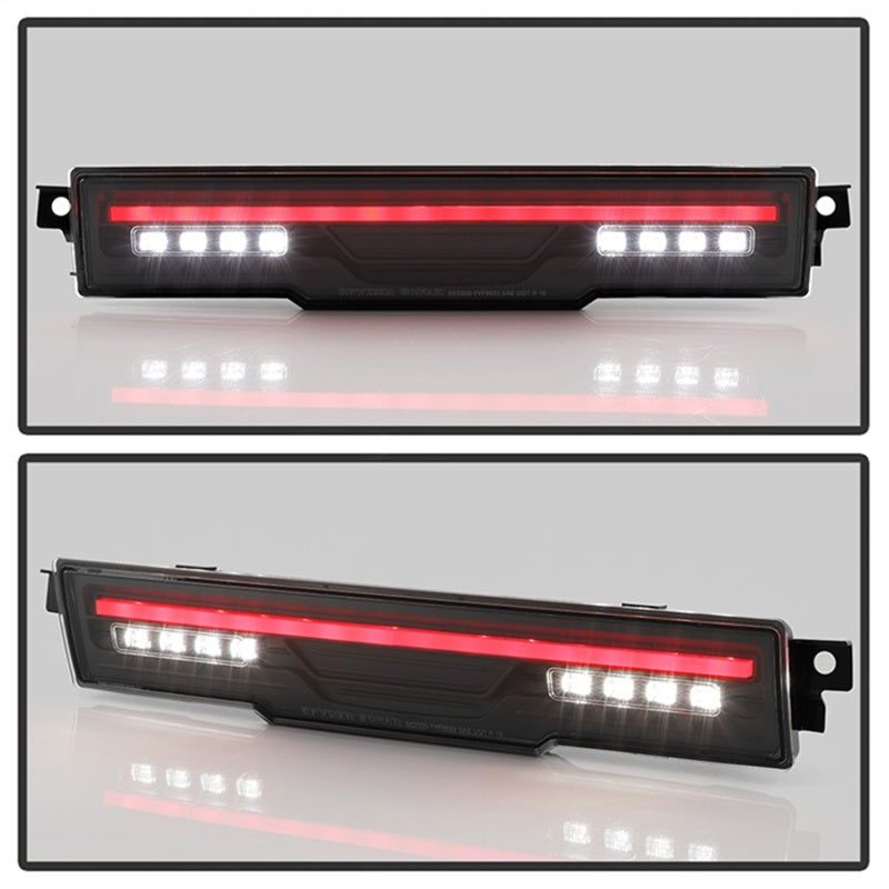 Spyder Apex 22-24 Toyota GR86/BRZ LED Rear Bumper Light w/ Fog Light - Blk (ALT-YD-TGR8622RRL-GR-BK)-SR1 Performance