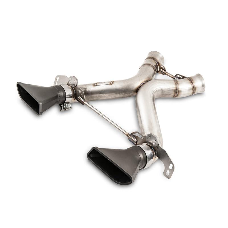 AWE Tuning McLaren 650S Performance Exhaust - Black Tips-SR1 Performance