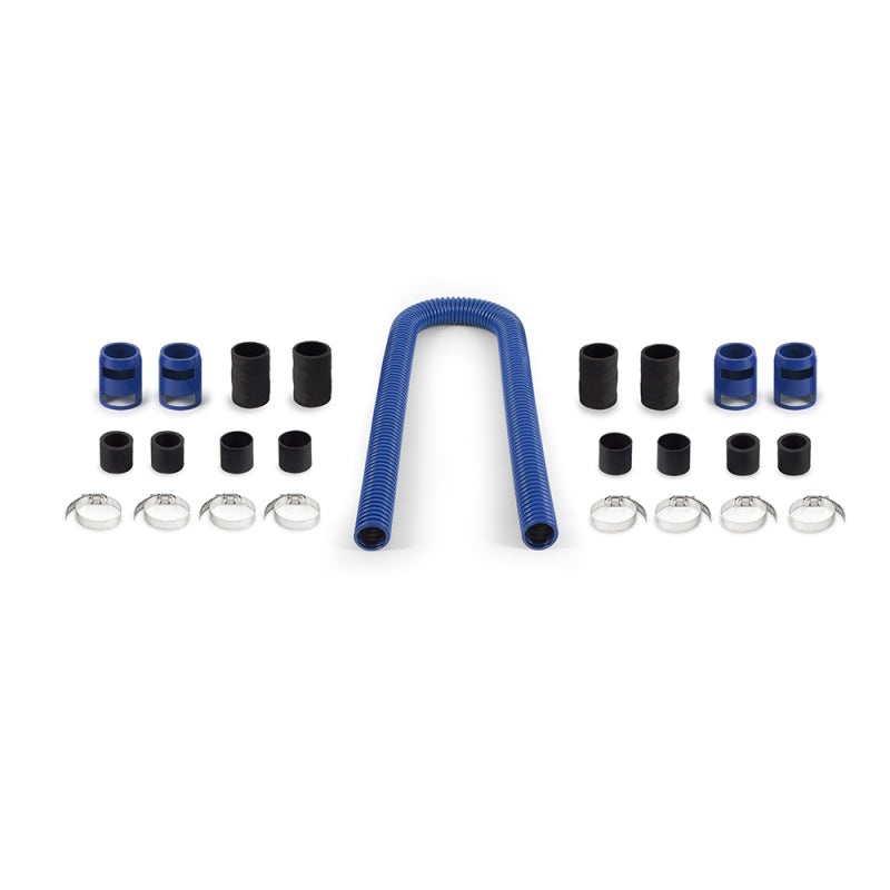 Mishimoto Universal Flexible Radiator 48in Hose Kit - Blue-SR1 Performance