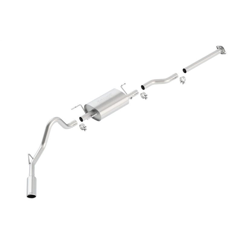 Borla 05-12 Toyota Tacoma 4.0L AT/MT 2/4WD CC/SH EC/LB 2&4Dr Catback Exhaust-SR1 Performance