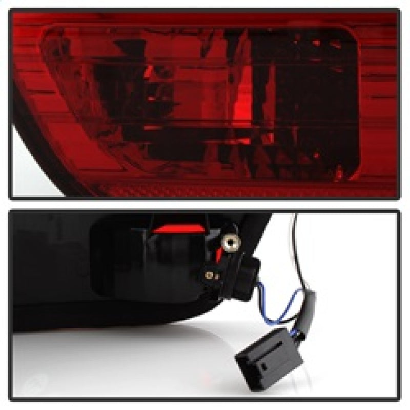 Spyder BMW E53 X5 00-06 4PCS Euro Style Tail Lights- Red Smoke ALT-YD-BE5300-RS-SR1 Performance
