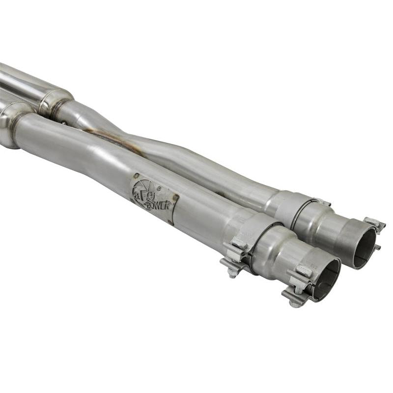 aFe MACHForce XP 3in 304 SS Loud Tone Cat-Back w/ Black Tips 15-17 Ford Mustang V6-3.7L/V8-5.0L-SR1 Performance