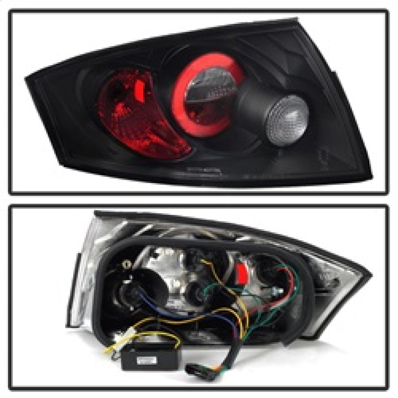 Spyder Audi TT 00-06 Euro Style Tail Lights Black ALT-YD-ATT99-BK-SR1 Performance