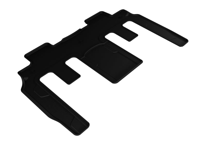 3D MAXpider 2008-2017 Buick/Chevrolet/GMC Enclave/Traverse/Acadia Kagu 2nd Row Floormats - Black-SR1 Performance