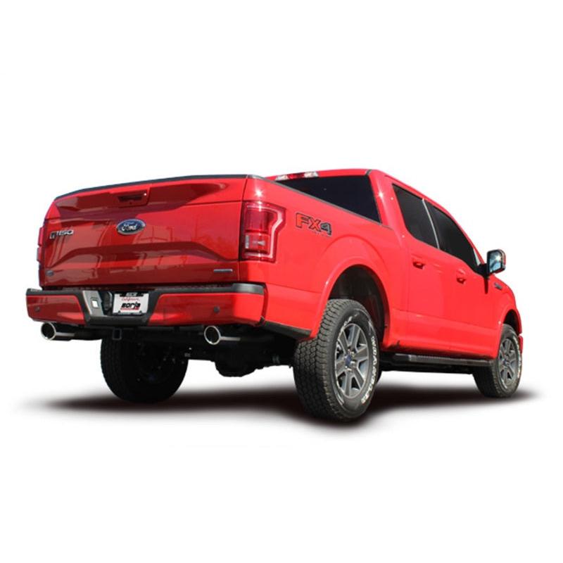 Borla 15-16 Ford F-150 3.5L EcoBoost Ext. Cab Std. Bed Catback Exhaust S-Type Single Split Rear Exit-SR1 Performance