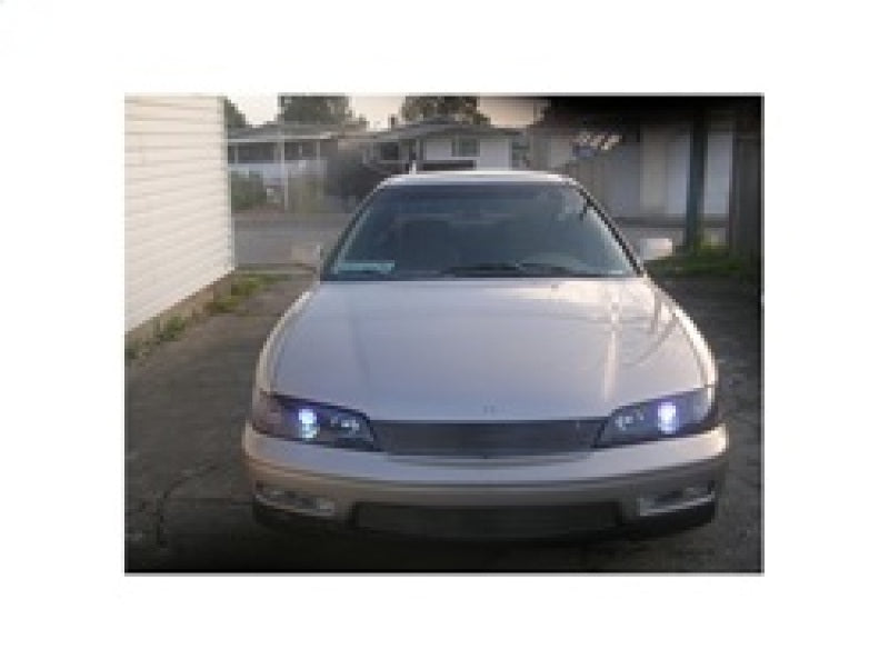 Spyder Honda Accord 94-97 1PC Projector Headlights LED Halo Amber Reflctr Blk PRO-YD-HA94-AM-BK-SR1 Performance