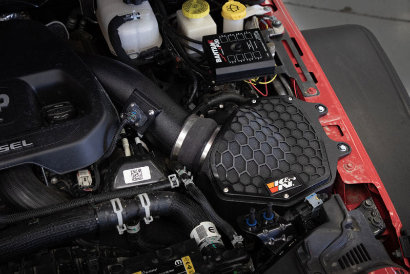 K&N 20-21 Jeep Wrangler V6-3.0L DSL Aircharger Performance Intake-SR1 Performance